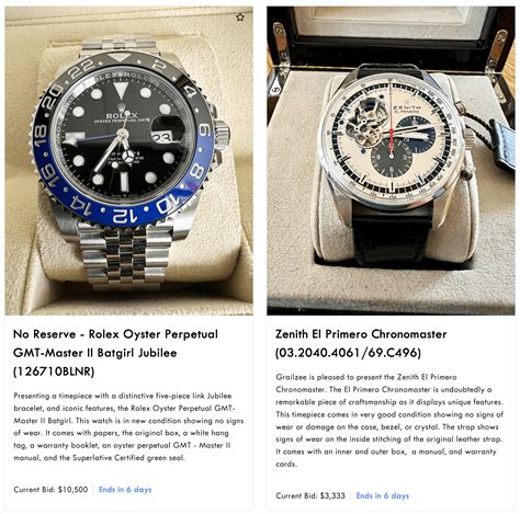 rolex watch auctions uk|grailzee watch auctions.